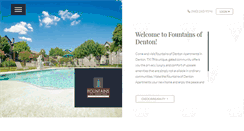 Desktop Screenshot of fountainsofdenton.anterra.com
